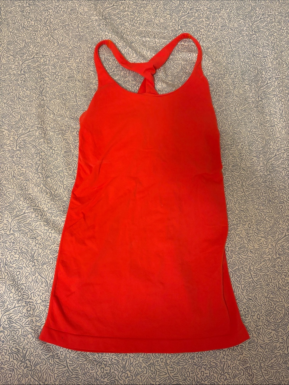 bebe Bright Red Racerback Tank